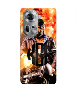 Rocky Bhai on Bike Oppo Reno11 Real 4D Back Cover