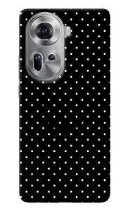 White Dots Oppo Reno11 Pop Case