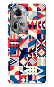 Colorful Pattern Oppo Reno11 Pop Case