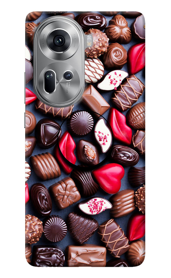 Chocolates Oppo Reno11 Pop Case