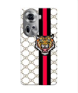 Gucci Tiger Oppo Reno11 Back Cover