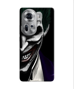 The joker black Oppo Reno11 Back Cover