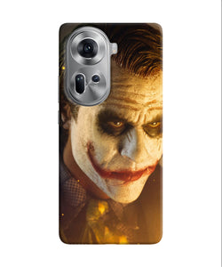 The Joker face Oppo Reno11 Back Cover