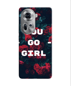 You go girl Oppo Reno11 Back Cover