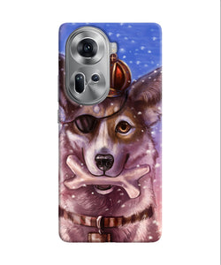 Pirate wolf Oppo Reno11 Back Cover