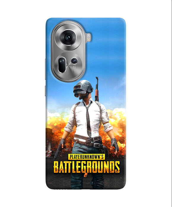 Pubg poster Oppo Reno11 Back Cover