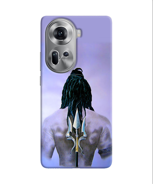 Lord shiva back Oppo Reno11 Back Cover