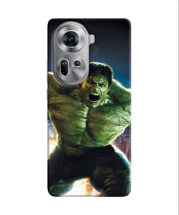 Hulk super hero Oppo Reno11 Back Cover