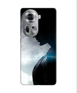 Superman super hero poster Oppo Reno11 Back Cover