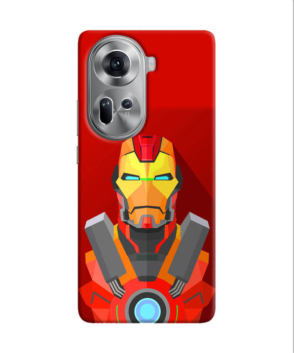 Ironman print Oppo Reno11 Back Cover