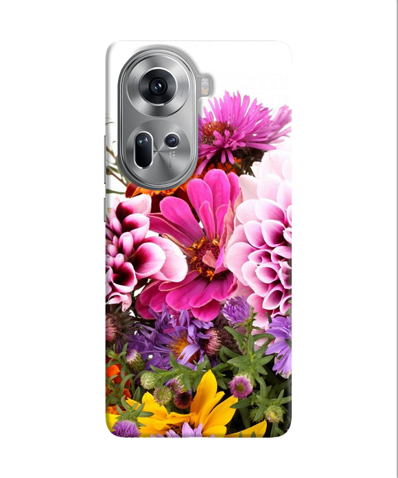 Natural flowers Oppo Reno11 Back Cover