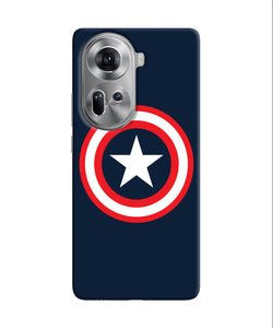 Captain america logo Oppo Reno11 Back Cover