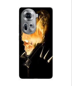 Burning ghost rider Oppo Reno11 Back Cover