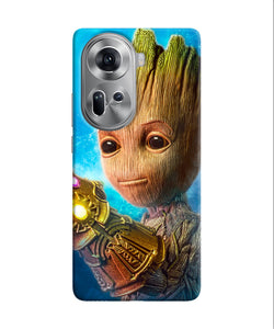 Groot vs thanos Oppo Reno11 Back Cover