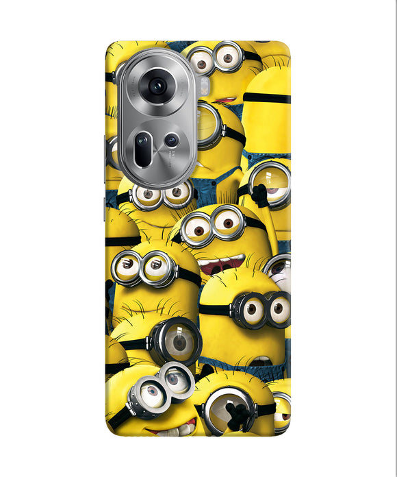 Minions crowd Oppo Reno11 Back Cover