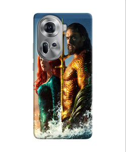 Aquaman couple Oppo Reno11 Back Cover