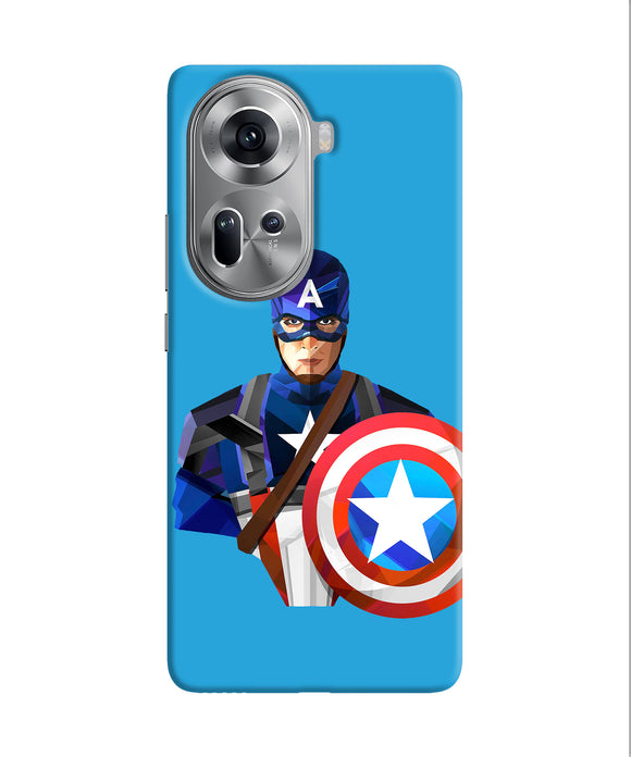 Captain america character Oppo Reno11 Back Cover