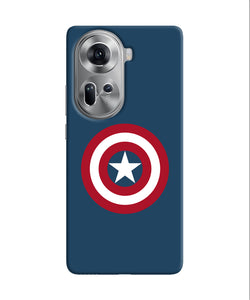 Captain america logo Oppo Reno11 Back Cover