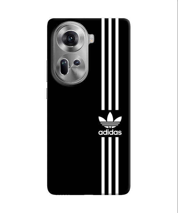 Adidas strips logo Oppo Reno11 Back Cover