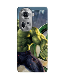 Angry hulk Oppo Reno11 Back Cover