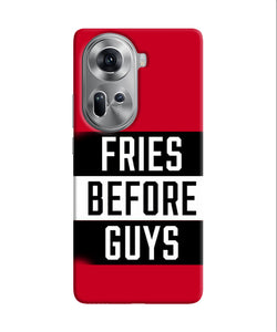 Fries before guys quote Oppo Reno11 Back Cover