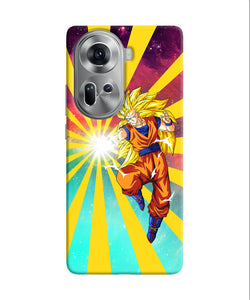 Goku super saiyan Oppo Reno11 Back Cover