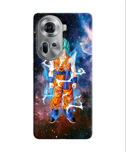 Vegeta goku galaxy Oppo Reno11 Back Cover