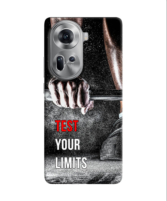 Test your limit quote Oppo Reno11 Back Cover