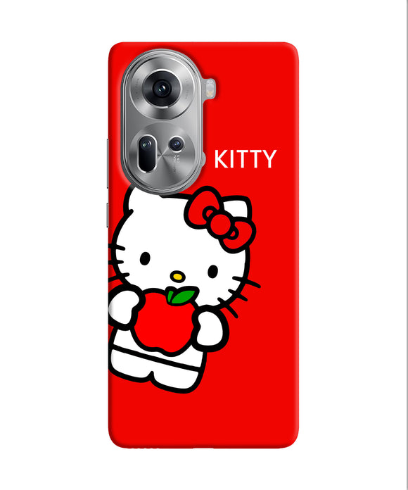Hello kitty red Oppo Reno11 Back Cover