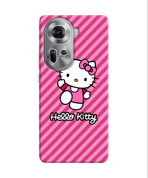 Hello kitty pink Oppo Reno11 Back Cover