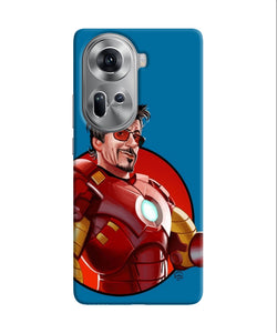 Ironman animate Oppo Reno11 Back Cover