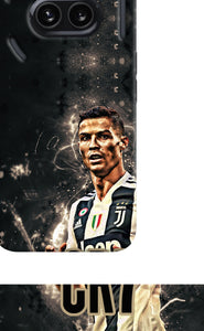 CR7 Dark Nothing Phone 2A Real 4D Back Cover