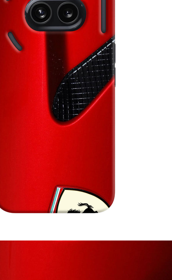 Ferrari Hood Nothing Phone 2A Real 4D Back Cover