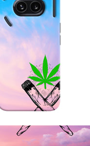 Weed Dreamy Nothing Phone 2A Real 4D Back Cover