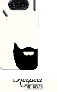 Respect the Beard Nothing Phone 2A Real 4D Back Cover