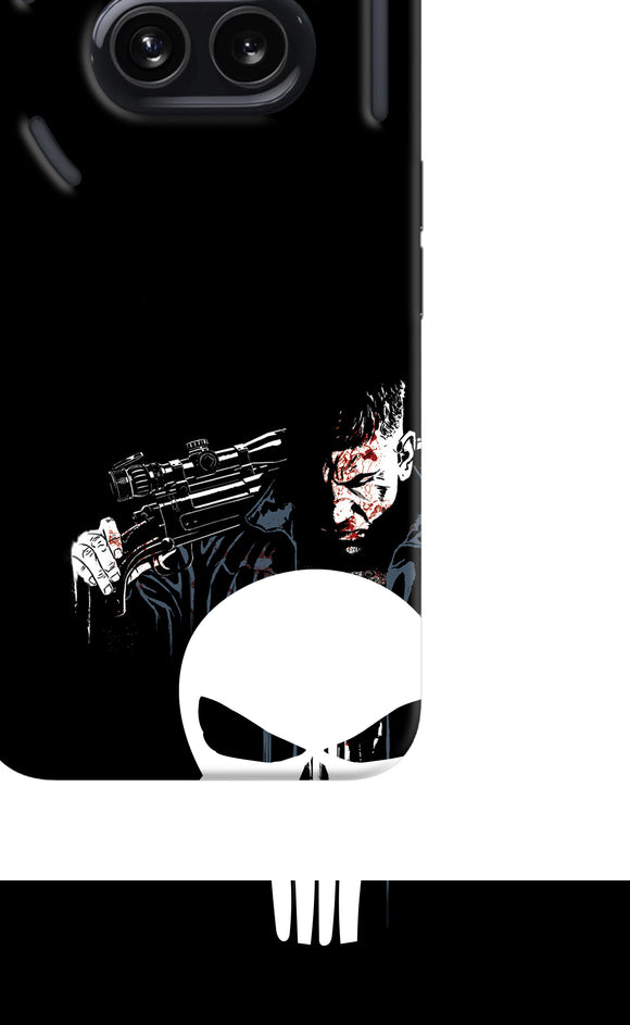 Punisher Character Nothing Phone 2A Real 4D Back Cover