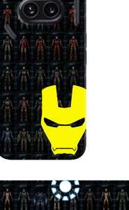 Iron Man Suit Nothing Phone 2A Real 4D Back Cover