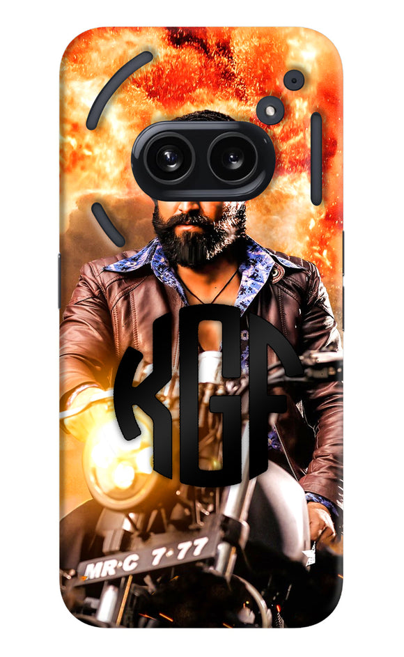 Rocky Bhai on Bike Nothing Phone 2A Real 4D Back Cover