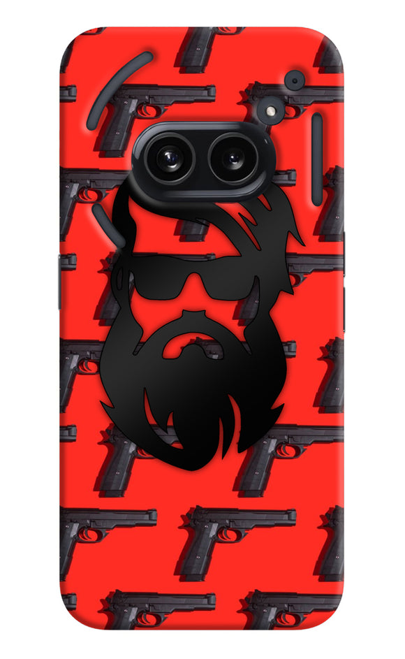 Rocky Bhai Beard Look Nothing Phone 2A Real 4D Back Cover