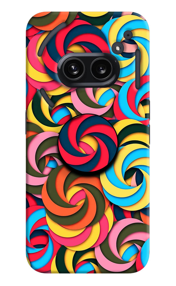 Spiral Pattern Nothing Phone 2A Pop Case