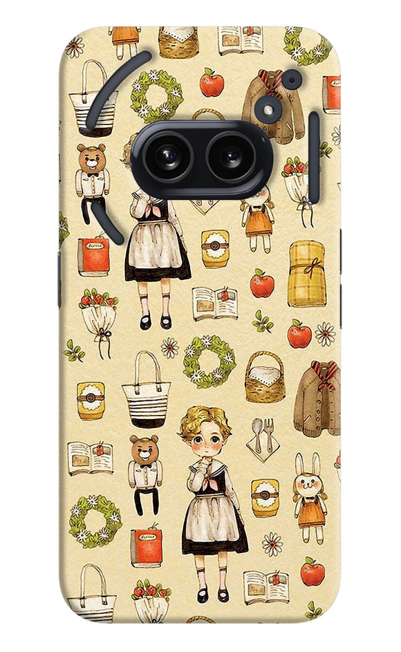 Canvas girl print Nothing Phone 2A Back Cover Case Online at Best