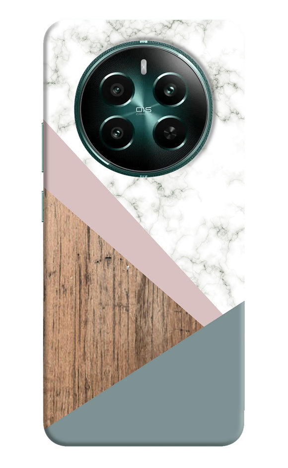 Marble wood Abstract Realme 12 5G Back Cover