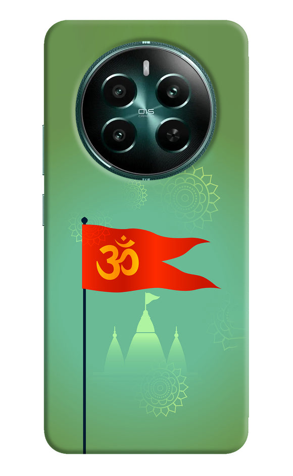 Om Flag Ram Mandir Realme 12 5G Back Cover
