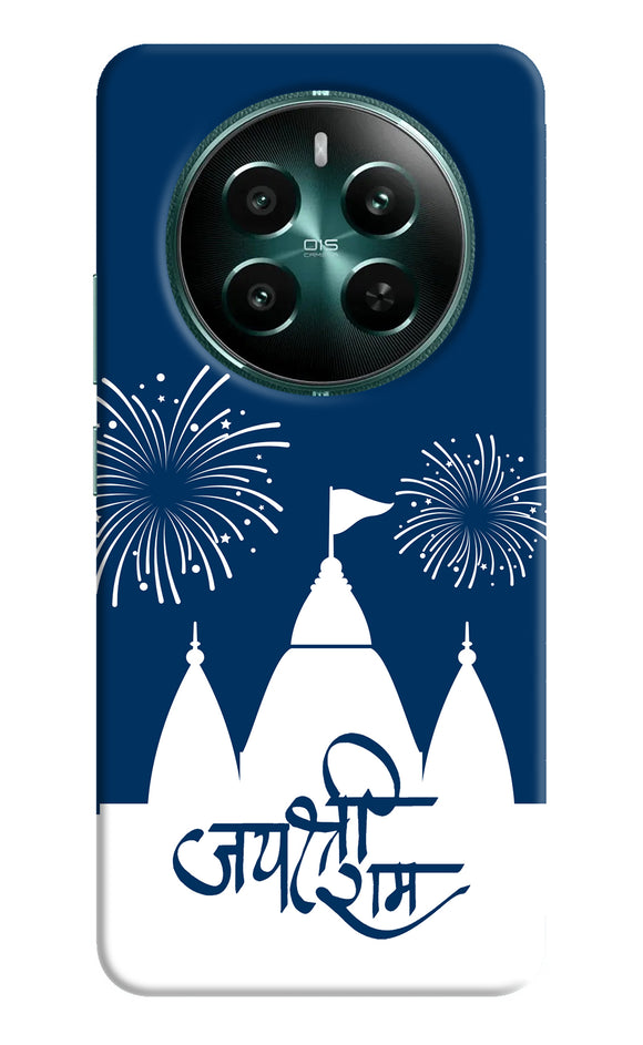 Jay Shree Ram Temple Fireworkd Realme 12 5G Back Cover