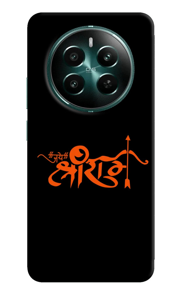 Jay Shree Ram Text Realme 12 5G Back Cover