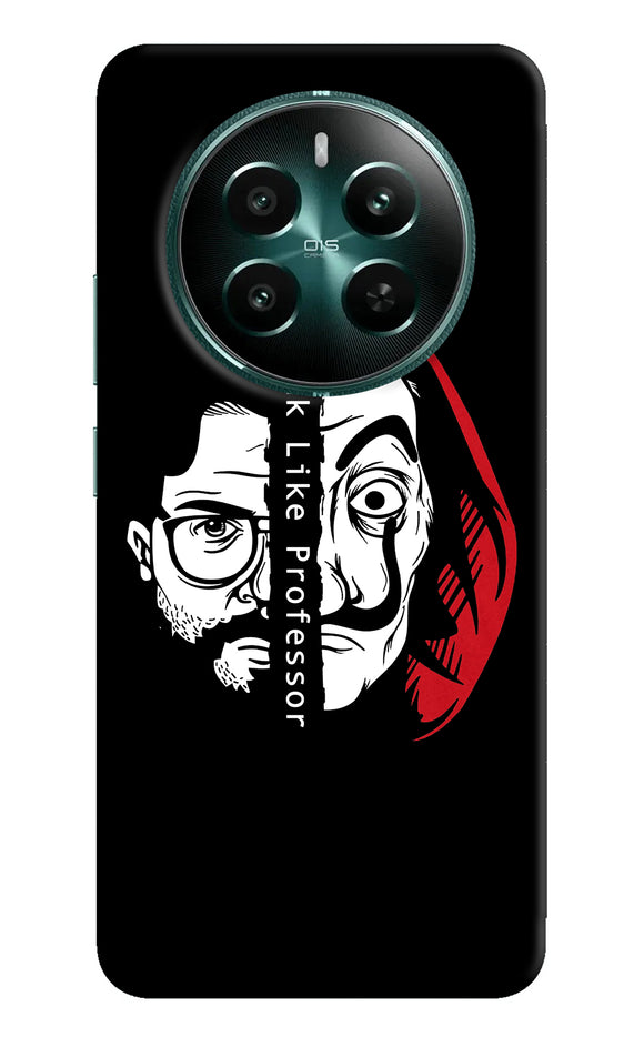 Money Heist Think Like Professor Realme 12 5G Back Cover
