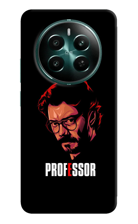 Money Heist Professor Sketch Realme 12 5G Back Cover