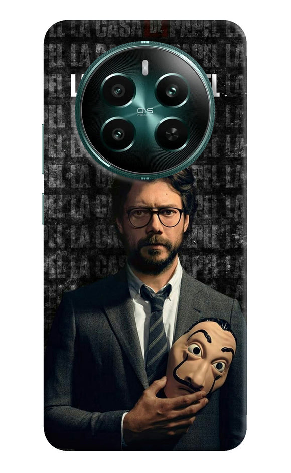 Money Heist Professor with Mask Realme 12 5G Back Cover