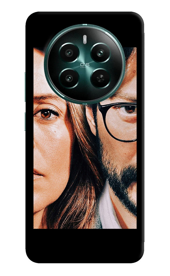 Money Heist Professor With Rachel Realme 12 5G Back Cover