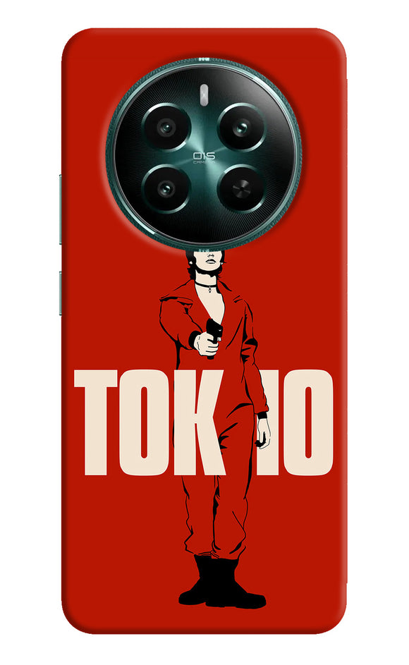 Money Heist Tokyo With Gun Realme 12 5G Back Cover